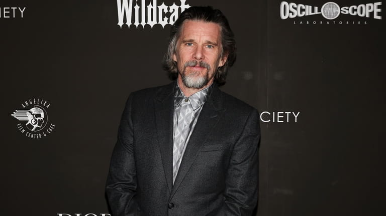 Ethan Hawke attends the premiere of "Wildcat", hosted by Dior...