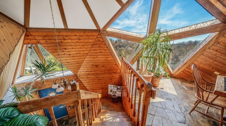 This geodesic dome home in Montauk is on the market...