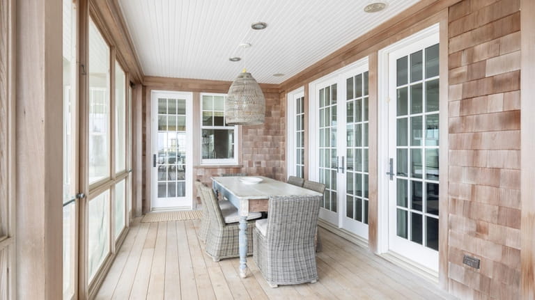 The house is a "classic sort of Hamptons, shingle-style home,"...