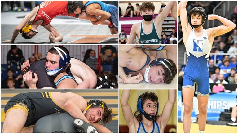 Top row, from left: Jacob Kennedy of St. Anthony's, Jason...
