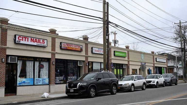 Atlantic Avenue is home to many of East Rockaway's businesses...