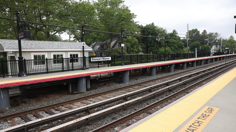 Stewart Manor's LIRR stop is a draw for homebuyers who commute.