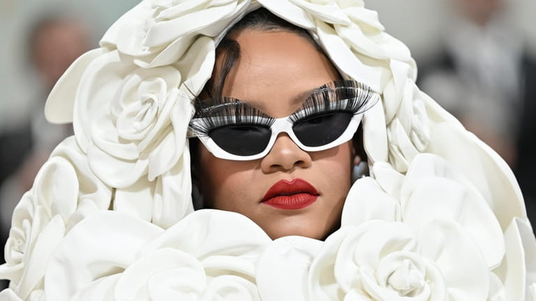 Rihanna attends The Metropolitan Museum of Art's Costume Institute benefit...