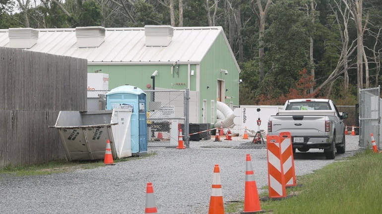 Substation at 18 Cove Hollow Road in East Hampton on...