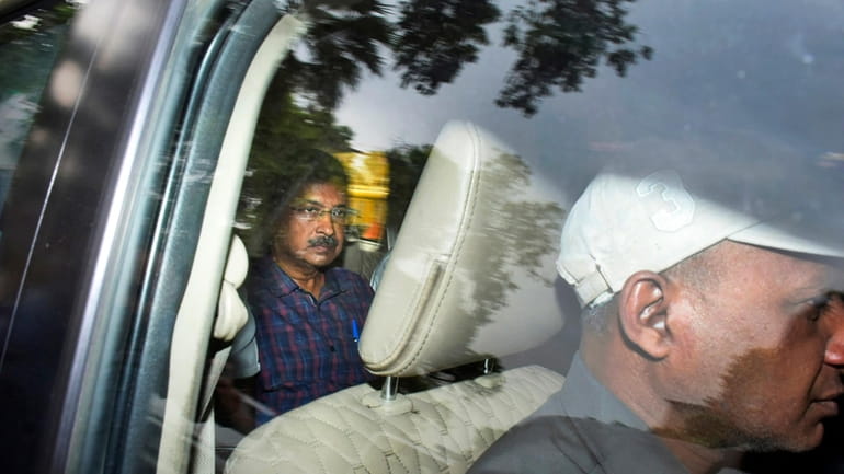 FILE- Arvind Kejriwal, leader of the Aam Admi Party, or...