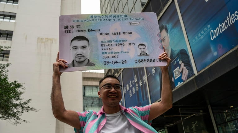 Activist Henry Tse, who won an appeal to change the...