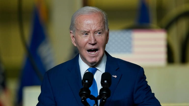 President Joe Biden delivers remarks on his "Investing in America...
