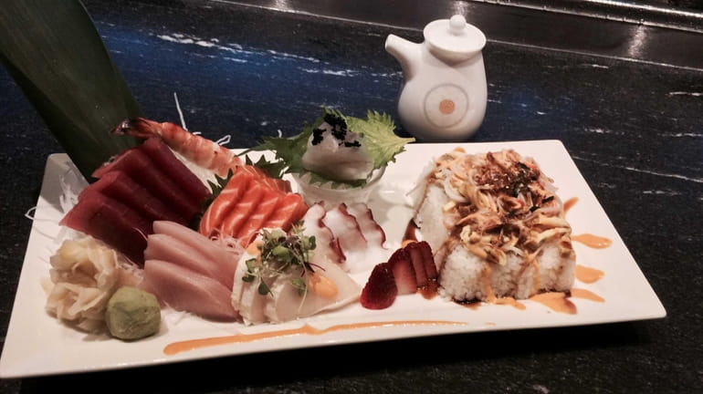 Chirashi at Kumo Sushi Hibachi & Lounge in Bay Shore....