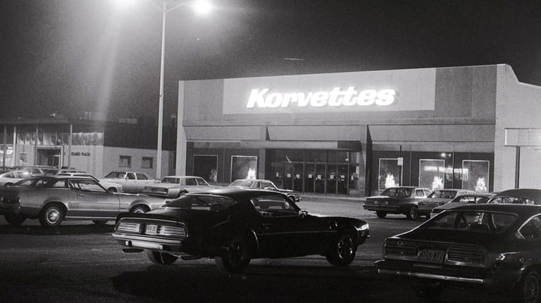 The Korvettes in Hicksville, in 1980.