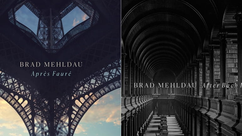 This combination of images shows cover art for Brad Mehldau's...