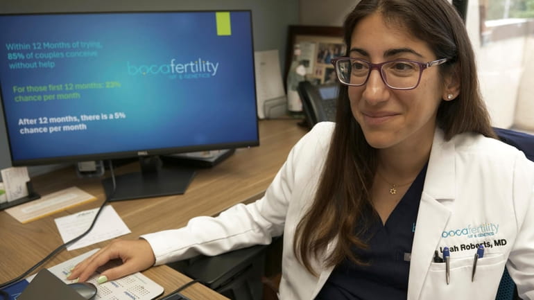 Dr. Leah Roberts, a reproductive endocrinologist-fertility specialist, discusses Florida’s six-week...