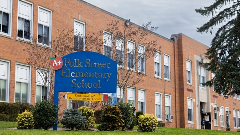 Polk Street School in Franklin Square.