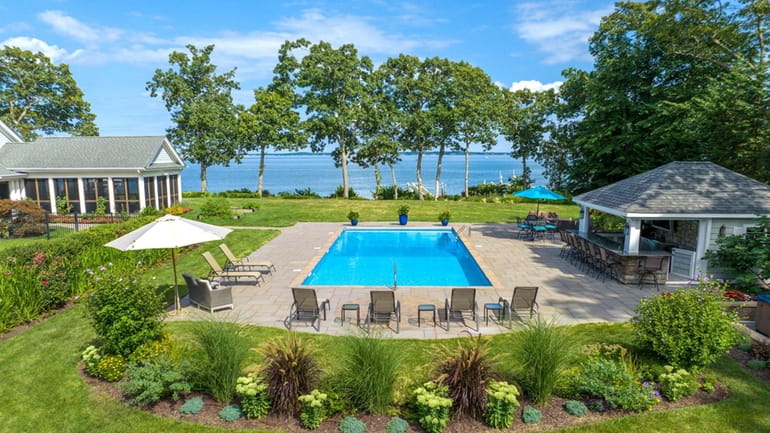 This waterfront Southold home is on the market for almost...