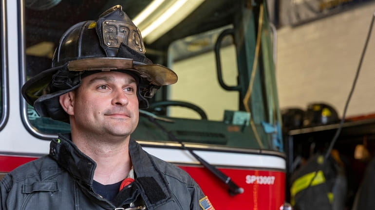 FDNY firefighter Darren Harsch, a Hauppauge resident, is set to...