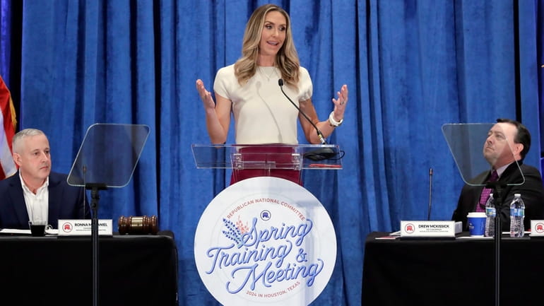 Lara Trump, the new co-chair of the Republican National Committee,...