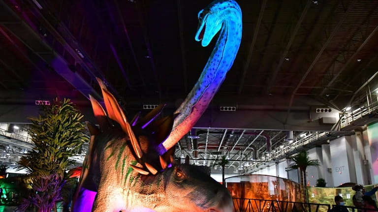 Attendees can ride a dino, dig for fossils and see animatronic dinosaurs at...