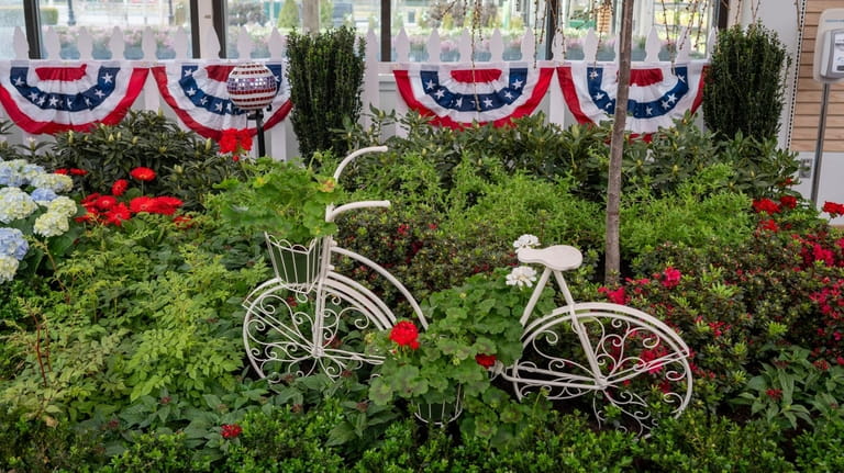 The American garden at the 34th annual Flower and Garden...