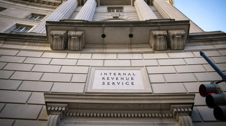 The Internal Revenue Service (IRS) headquarters in Washington, D.C., U.S.,...