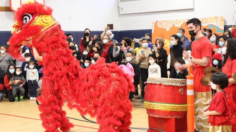 See a dragon dance at the Jeanne Rimsky Theater at the...
