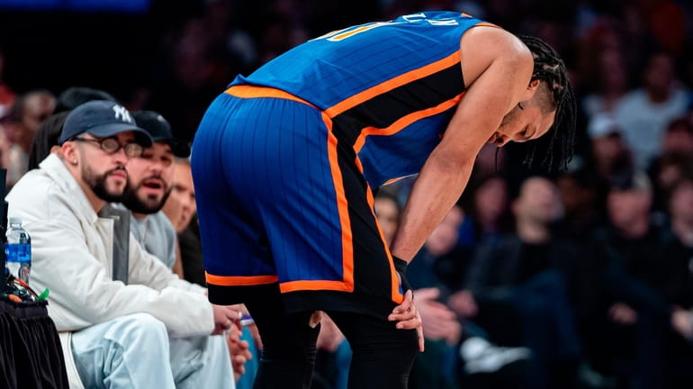 New York Knicks' Jalen Brunson against the Oklahoma City Thunder at...