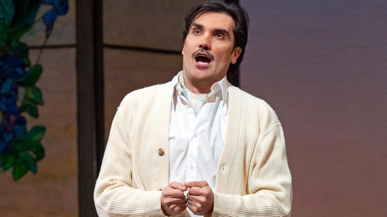 In this image provided by the Met Opera, Jonathan Tetelman...