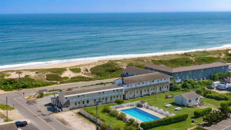 The Sands Motel, a four-building hotel complex in Montauk, has...