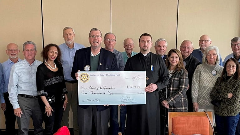 The Rotary Club of Smithtown donated funds toward the Rev....