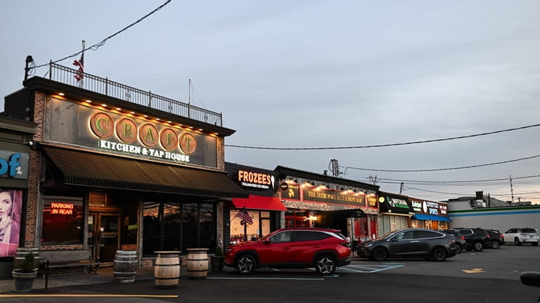 Restaurants along Wantagh Ave. in Wantagh including bar and restaurant Craft Kitchen...