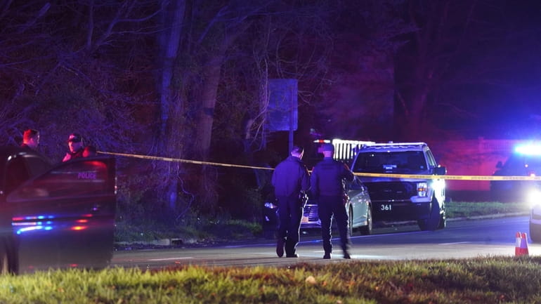 Suffolk police shot a man during a police pursuit Thursday...
