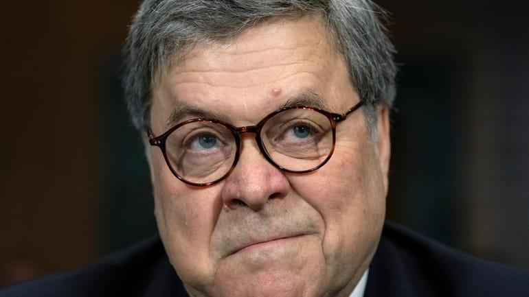 Then Attorney General William Barr appears before the Senate Judiciary...