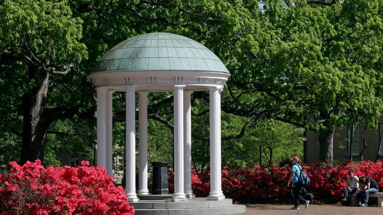 The Old Well on the University of North Carolina at...