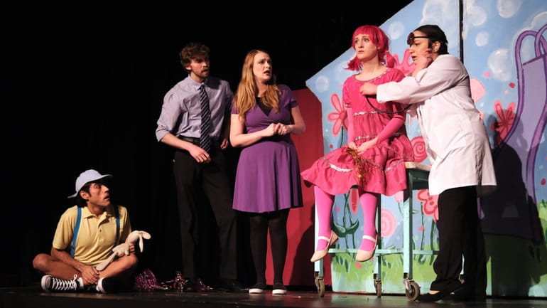 "Pinkalicious The Musical" is about a little girl who loves...