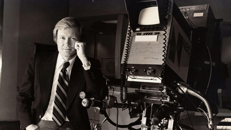A 1979 portrait of longtime NBC news broadcaster Chuck Scarborough...