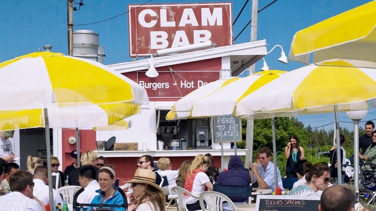 The Clam Bar on the Napeague stretch in Amagansett is...