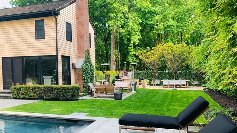 This East Hampton home is on the market for nearly...