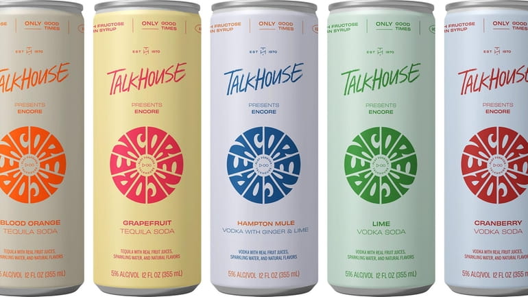 Talkhouse Encore is a line of canned cocktails inspired by...