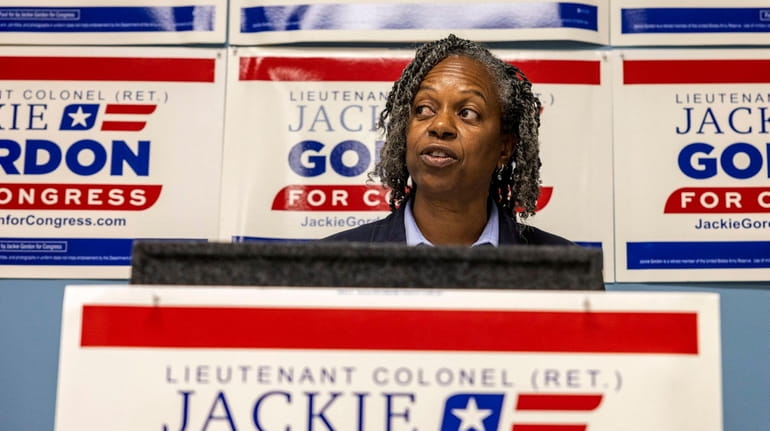 Jackie Gordon launches her campaign for the 2nd Congressional District...
