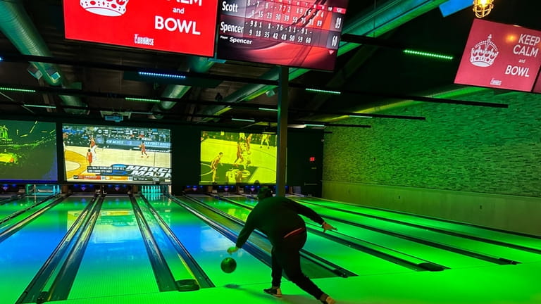 Bowling lanes are easy to come by in spring at...