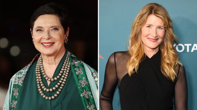 Isabella Rossellini, left, and Laura Dern will present "Confessions of a...