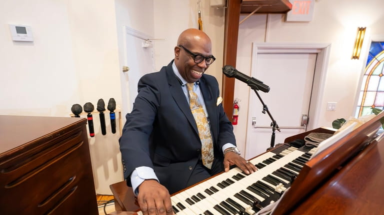 Jeff Roberson, minister of music at the First Baptist Church...