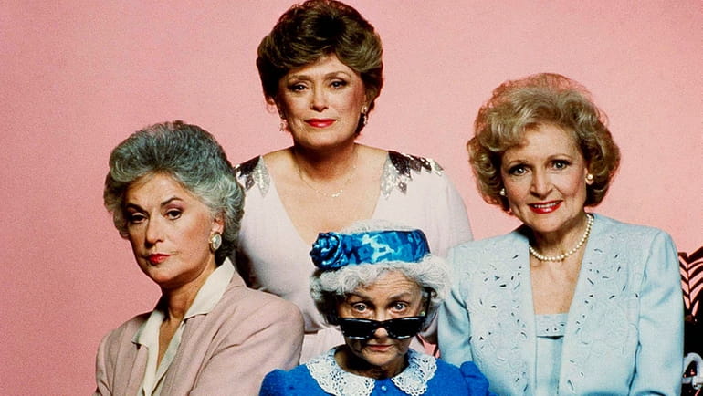 Clockwise from left, Bea Arthur, Rue McClanahan, Betty White and...