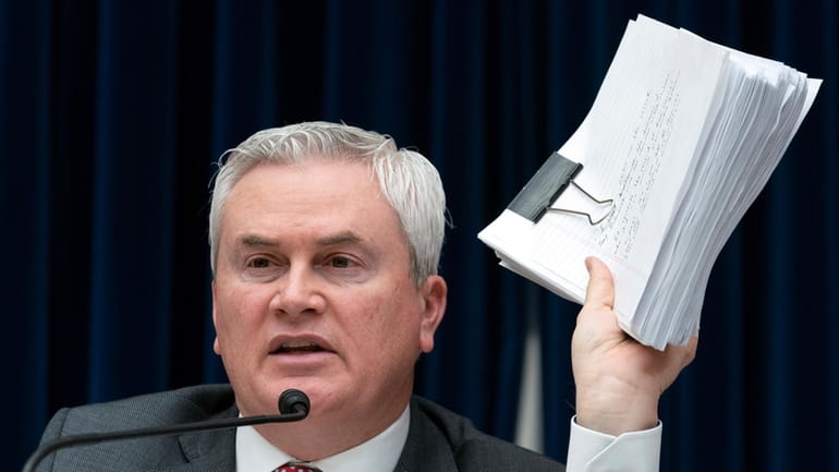 House Oversight and Accountability Committee Chairman Rep. James Comer, R-Ky.,...
