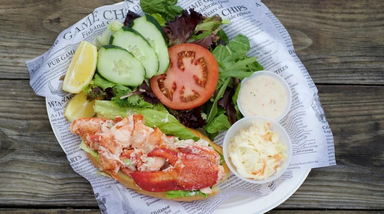 The lobster roll at Southold Fish Market.