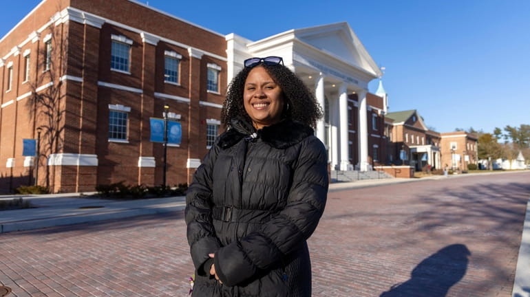 Shania Allison is the first Long Island University student to receive...