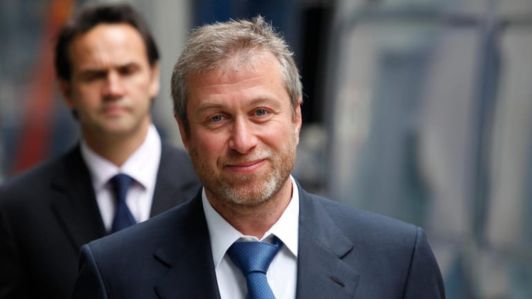 The owner of England's Chelsea Football Club, Russian tycoon Roman...