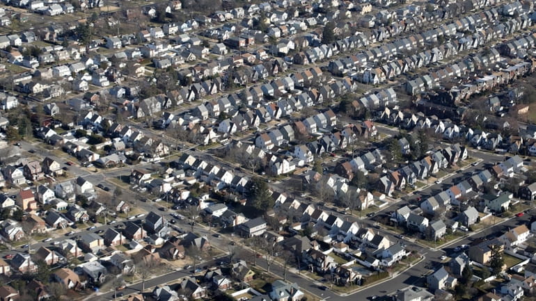A Nassau County neighborhood in 2020.