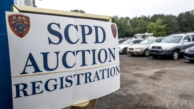 The Suffolk County Police Impound Section will hold an auction of...