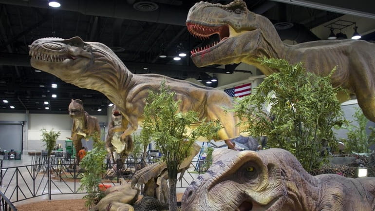Jurassic Quest comes to Nassau Coliseum with animatronic dinosaurs, fossil...