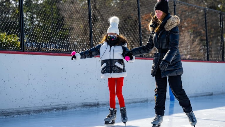 Try ice skating at Syosset-Woodbury Community Park.