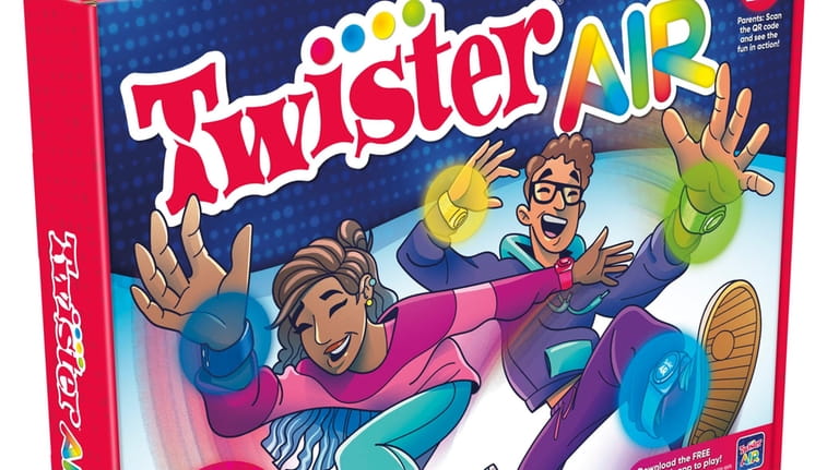 This newest Twister game has a new twist. No mat...